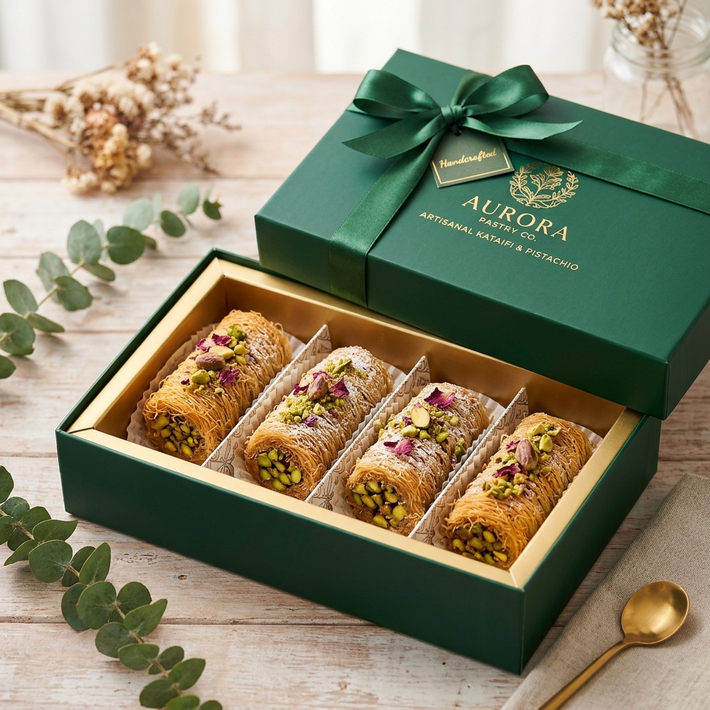Royal Kataifi Assorted Gift Box (Isi 4)